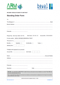 standing-order-form